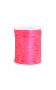Satin wire 1.5mm Neon pink